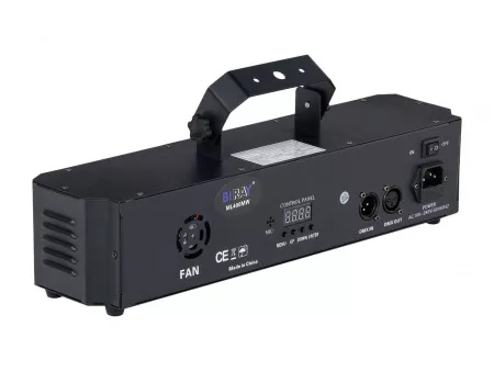 Лазерный проектор +магический шар RGB+UV, лазер 65Вт, Bi Ray, L400MW