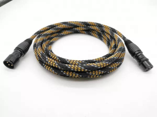 Кабель микрофонный 5м, ZZcable, G44-XLR-M-F-0500-Z  рис.2 