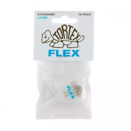 Tortex Flex Медиаторы, 12шт, толщина 1,00мм, Dunlop, 428P1.0