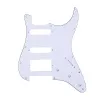 Пикгард для гитары Fender Stratocaster HSS, 3 слоя, белая, Musiclily, MX1382WH