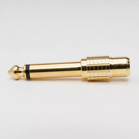 SA-RCF/P2-G Переходник (разъем переходной), RCA female-6.3мм male, моно, SHNOOR