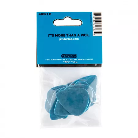 Tortex Standard Медиаторы 12шт, толщина 1,00мм, Dunlop, 418P1.0
