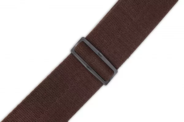 Signature Series Ремень для гитары, хлопок, коричневый, Levy's, MSSC4-BRN  рис.2 