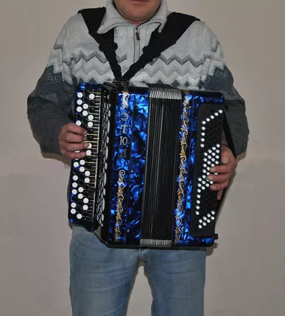 LSB-3 Комплект ремней для баяна, аккордеона, Lutner