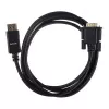 Кабель DisplayPort (m)-VGA (m) 1.8м ПВХ, черный, GoPower, 00-00027497