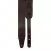 Leather Ремень для гитары, кожаный, черный глянцевый, Fidel, FL50002L