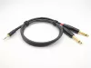 Кабель 3,5-2хJack, 1м, ZZcable, G52-3,5-2J-0100-0