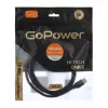 Кабель HDMI (m)-HDMI (m) 1.5м ПВХ ver.1.4, черный, в пакете, GoPower, 00-00027305