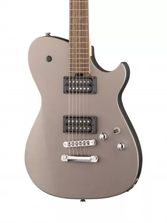 Manson Series Электрогитара, серебристая, Cort, MBM-1-SS