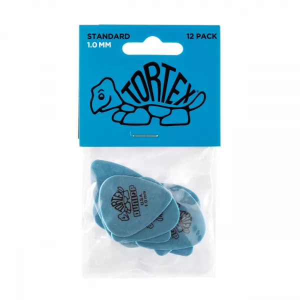 Tortex Standard Медиаторы 12шт, толщина 1,00мм, Dunlop, 418P1.0  рис.2 