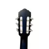 Гитара классическая 3/4, черная, Кунгурская Акустика, K-Black-3/4