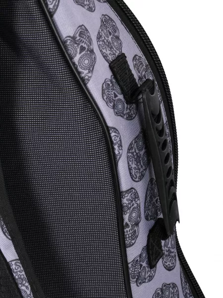 Чехол для гитары дредноут, MEZZO, MZ-ChG-12-3grey/skull2  рис.2 