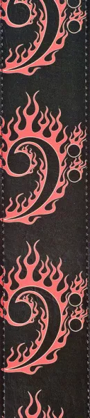 25LHR05 Hot Rod Collection Кожаный ремень для гитары, рисунок «Bass Clef», Planet Waves