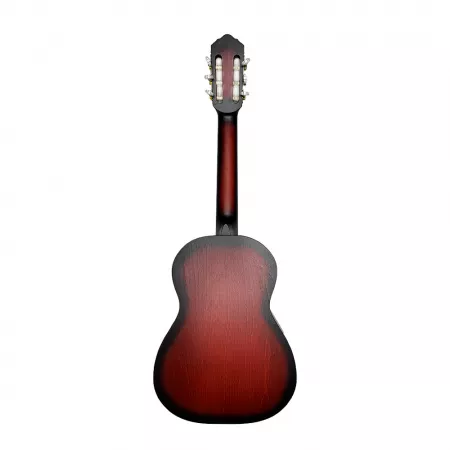 Гитара классическая 3/4, красная, Кунгурская Акустика, K-Red-3/4