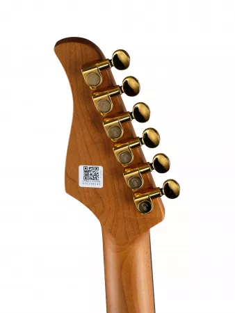 Электрогитара с встроенным процессором, фиолетовая, GTRS, S900-Standard-900-650-PPR