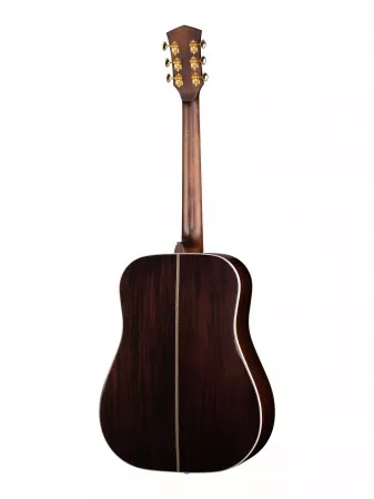 Gold Series Акустическая гитара, санберст, с чехлом, Cort, Gold-D8-WCASE-LB