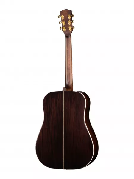 Gold Series Акустическая гитара, санберст, с чехлом, Cort, Gold-D8-WCASE-LB  рис.2 
