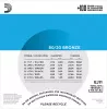EJ11 Струны для акустической гитары бронза 80/20, Light 12-53 D`Addario