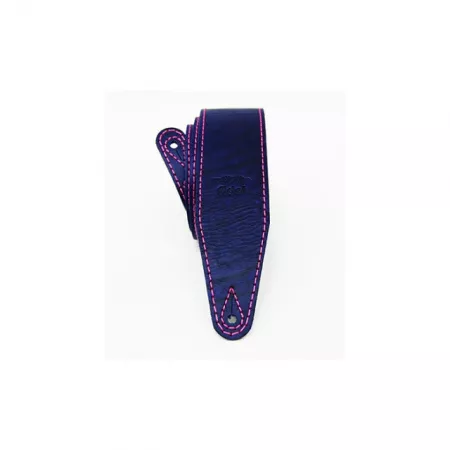 Leather 21 Ремень для гитары, кожаный, ультрамарин, Fidel, FL60012L21L