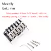 Бридж Wilkinson для Squier/Mexico Fender Strat, хром, Musiclily, MX1809CR