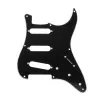 Пикгард для гитары Fender Stratocaster Japan, 3 слоя, черная, Musiclily, MX1405BK