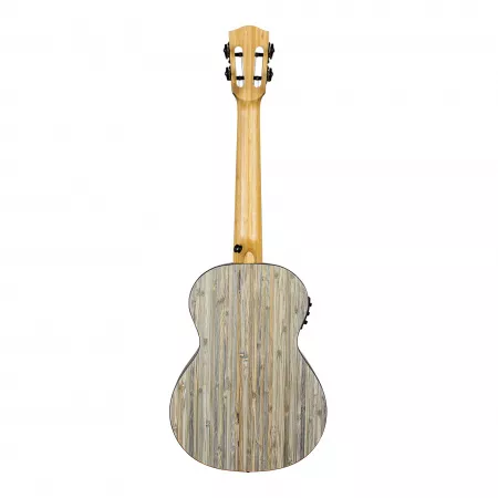 Bamboo Series Укулеле тенор со звукоснимателем, с чехлом, графит, Cascha, HH-2317E