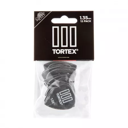 Tortex III Медиаторы 12шт, толщина 1,35мм, Dunlop, 462P1.35