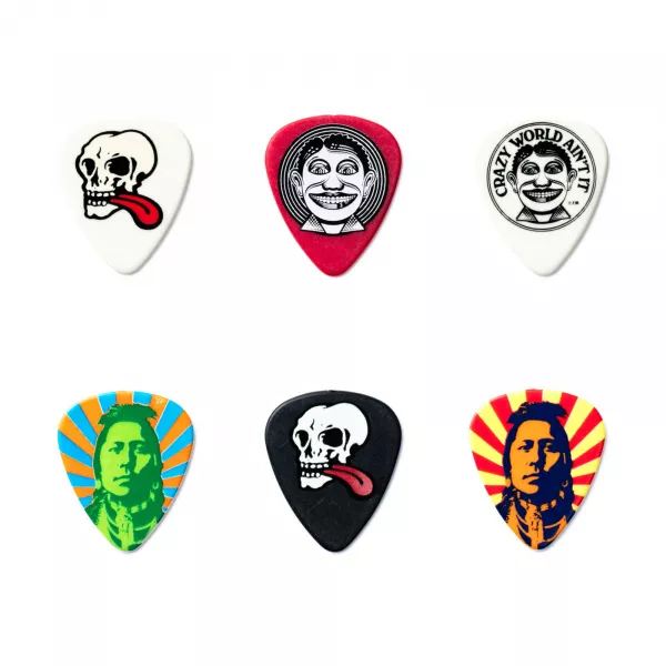 John Van Hamersveld Indian Медиаторы 6шт, толстые, в коробочке, Dunlop, JVHPT02H  рис.2 