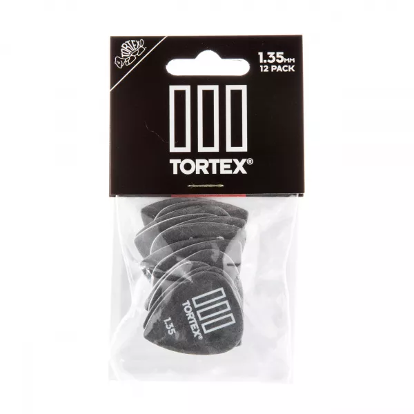 Tortex III Медиаторы 12шт, толщина 1,35мм, Dunlop, 462P1.35  рис.2 