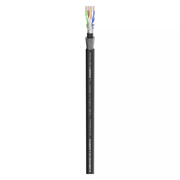 SC-Mercator CAT.6 PUR Superflex Кабель сетевой витая пара, 100м, Sommer Cable, 580-0201  рис.2 