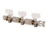 Колки для классической гитары, на планке, никель, Paxphil, JC-79-3+3-CR