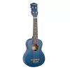 Mahogany Series Укулеле сопрано, с чехлом, синий, Cascha, HH-2266