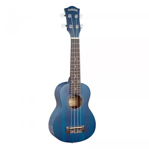Mahogany Series Укулеле сопрано, с чехлом, синий, Cascha, HH-2266  рис.2 