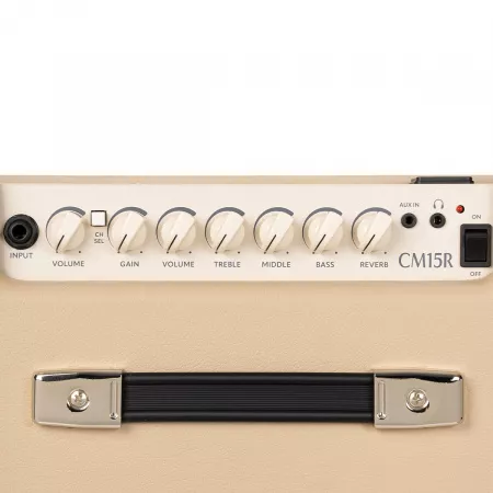 CM Series Гитарный комбоусилитель, кремовый, 15Вт, Cort, CM15R-EU-WTS