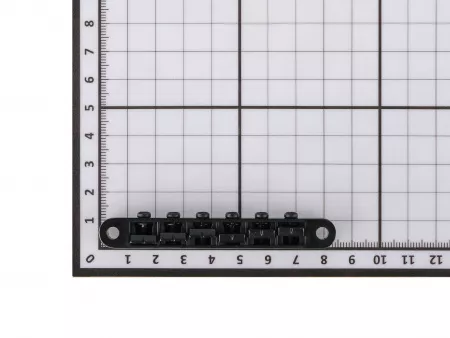 Бридж Tune-O-Matic, черный, Paxphil, BM011-BK