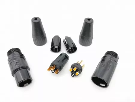 Кабель микрофонный 2м, ZZcable, E3-XLR-M-F-0200-0