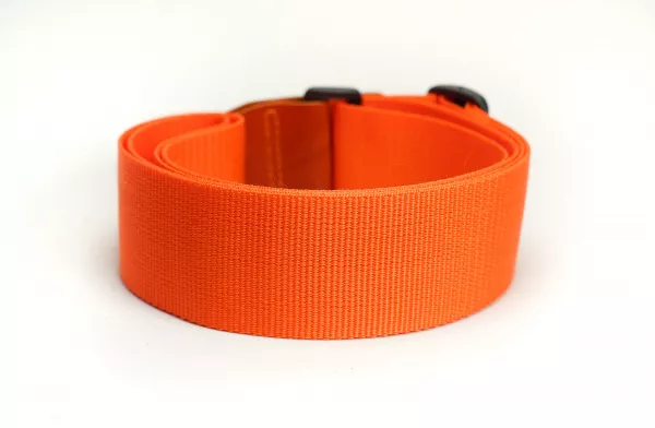 Ремень для гитары, нейлоновый, морковный, Mamba straps, MB5031-134  рис.2 