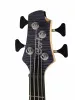 Artisan Series Бас-гитара, черная, Cort, A4-Plus-FMMH-OPLB