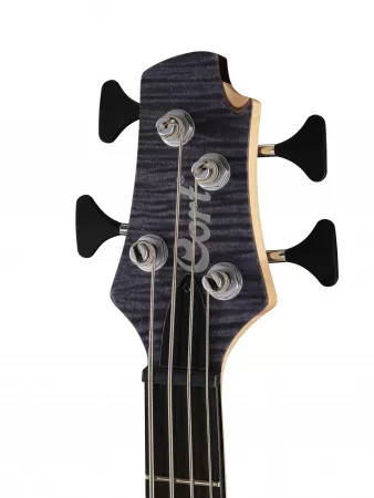 Artisan Series Бас-гитара, черная, Cort, A4-Plus-FMMH-OPLB