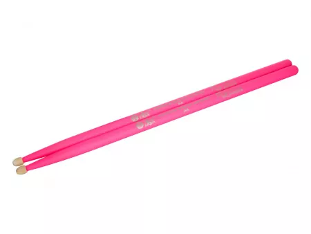 Fluorescent Series 5A Барабанные палочки, розовые, орех гикори, HUN, 10101003002