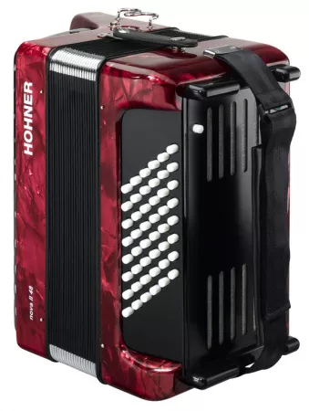 A4053 BRAVO II 48 Red Аккордеон Hohner