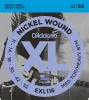 EXL116 XL NICKEL WOUND Струны для электро-гитары Meduim Top/Heavy Bottom 11-52 D`Addario