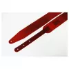 Leather Ремень для гитары, кожаный, темно-красный, Fidel, FL50023L