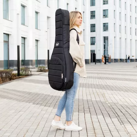 Acoustic Casual Plus Чехол для акустической гитары, черный, BAG&music, BM1178
