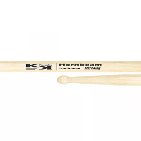 KKGN0C0MR Hornbeam Marching Барабанные палочки, граб, деревянный наконечник, KK Percussion