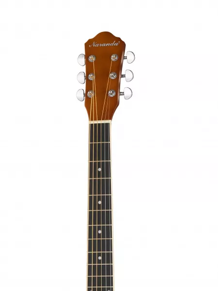 Акустическая гитара, с вырезом, красный санберст, Naranda, HS-4140-MAS  рис.2 