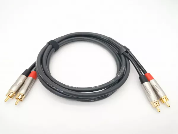 Кабель аудио 2хRCA-2хRCA, 2м, ZZcable, E27-2RCA-2RCA-0200-0  рис.2 
