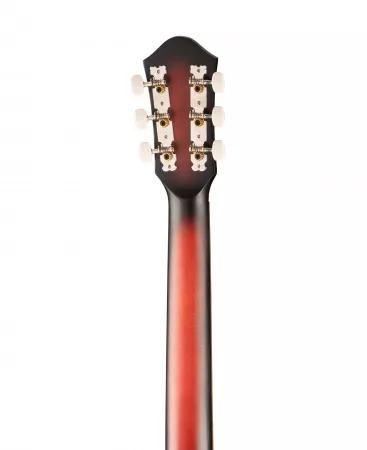 Акустическая гитара, красная, Амистар, M-213-RD