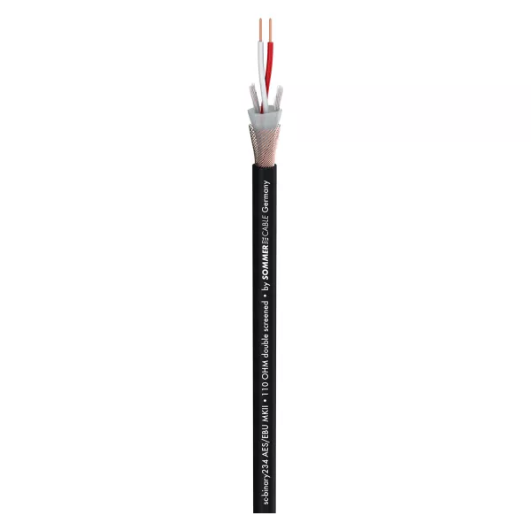 SC-Binary 234 AES/EBU MKII FRNC Кабель DMX, 100м, Sommer Cable, 520-0051F  рис.2 