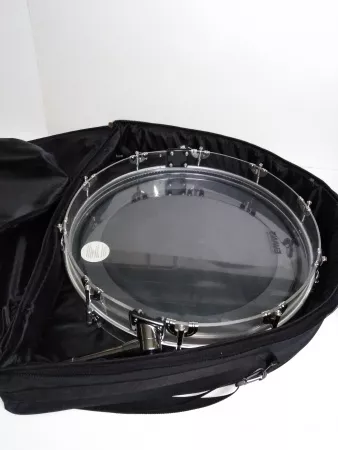 Compact Компактный бас-барабан из акрила 22"х3", с чехлом, Мастерская Бехтеревых, TBBAp-2203-10